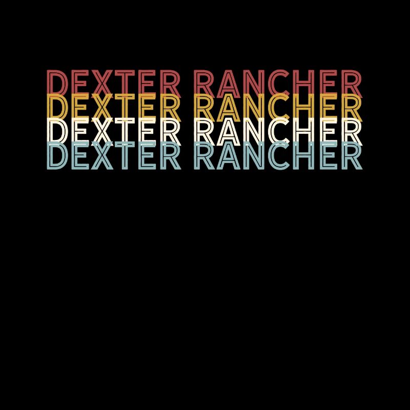 Cattle Breeder - Vintage Cow Dexter Rancher