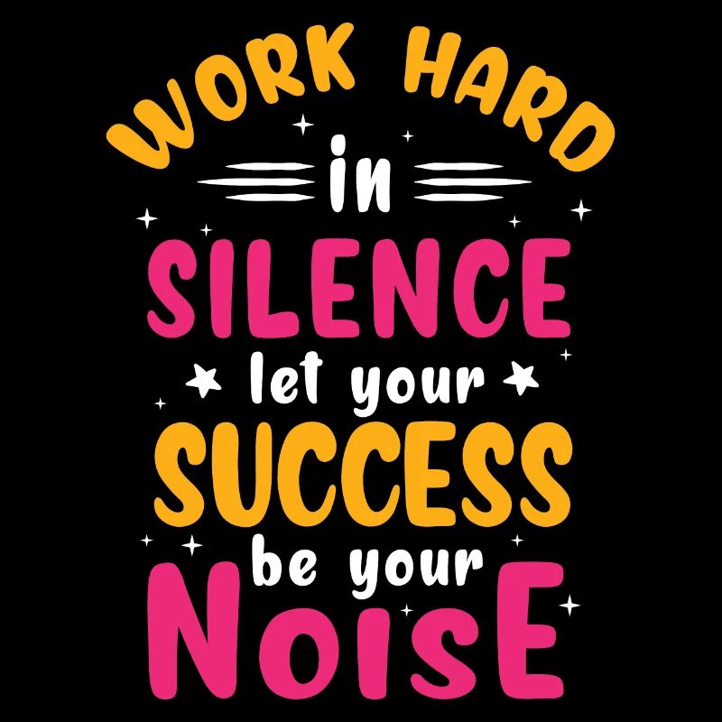 Travailler dur - Proverbe de motivation de l’état d’