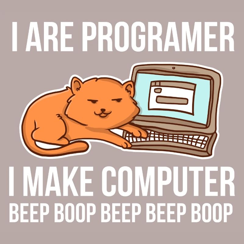 Programmeur-chat-humour pour coder et