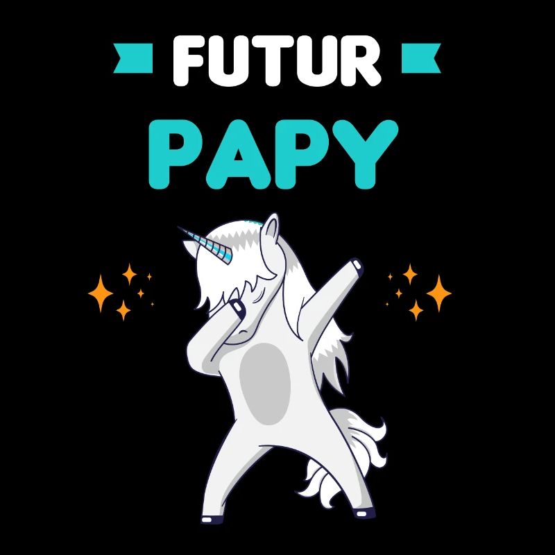 futur papy licorne dab annonce grossesse papy