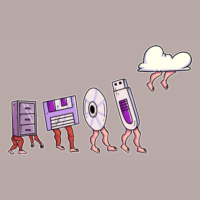 Evolution der Datenträger für Developer