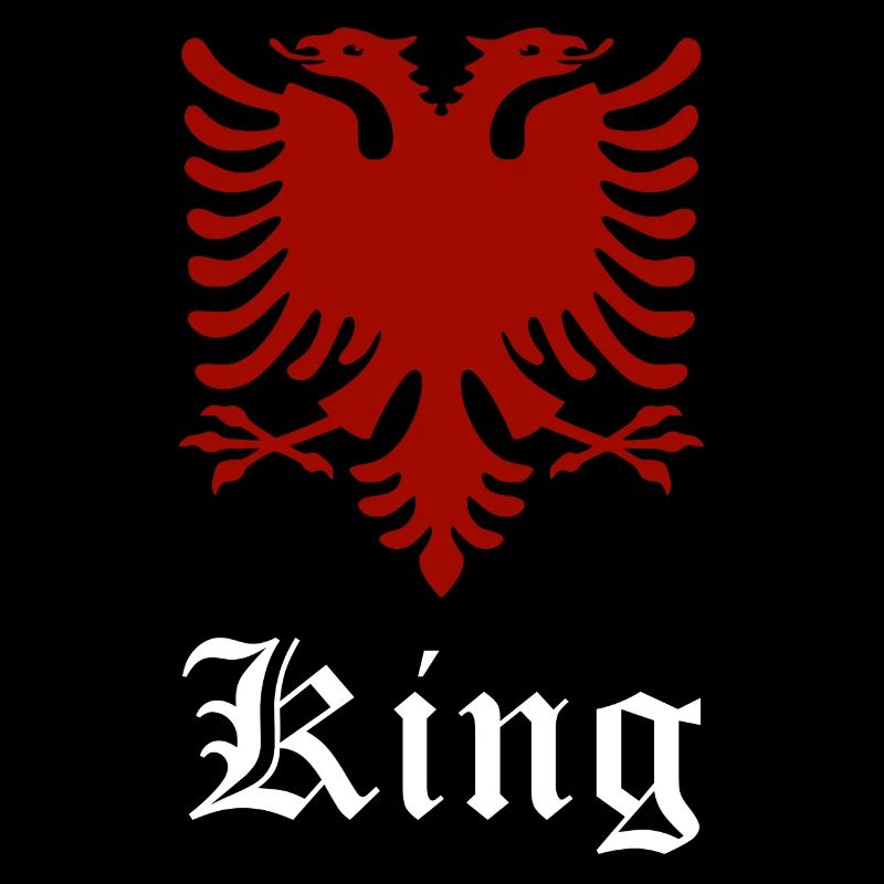 Albania Man Eagle Logo Gift