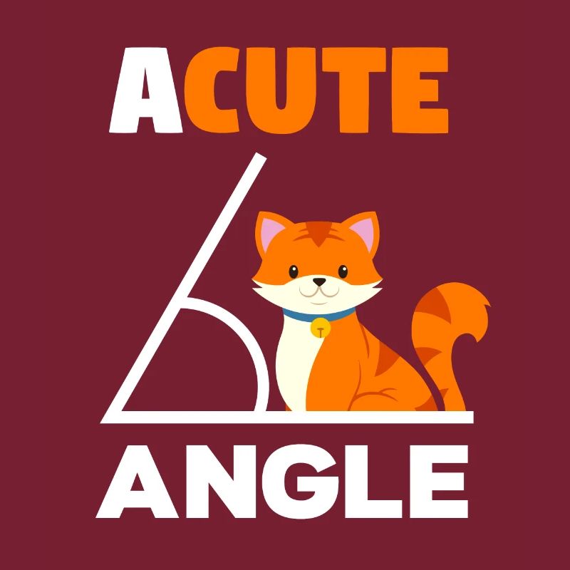Cute angle cat math Math math teacher