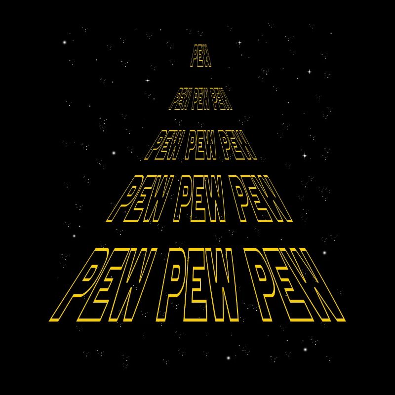 Pew Pew Wars Tee