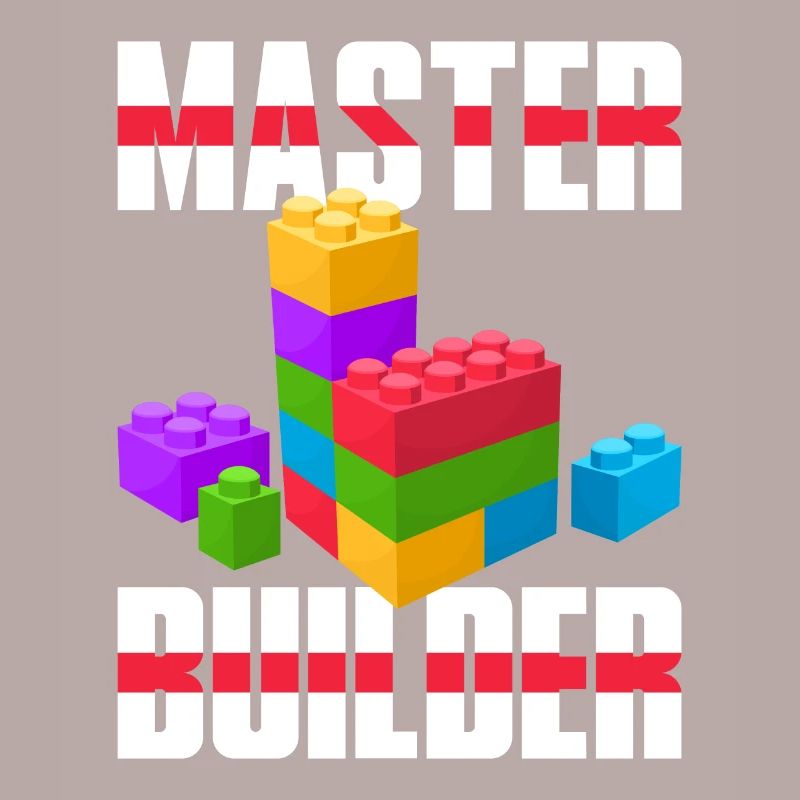 | de chemises Master Builder Mignon Maître Constructeur de blocs