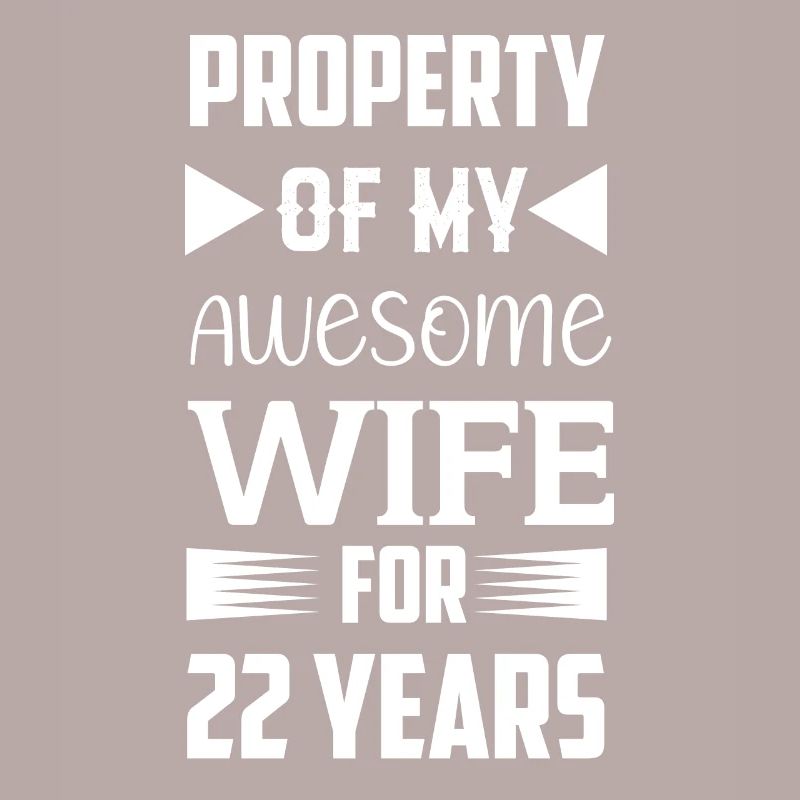 22 Years Married Bronze Wedding Gift Idea