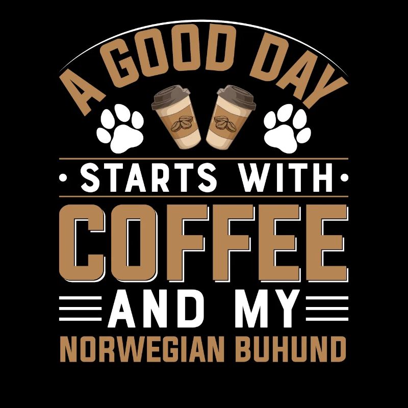Norwegian Buund Coffee Drinking Caffeine Paw