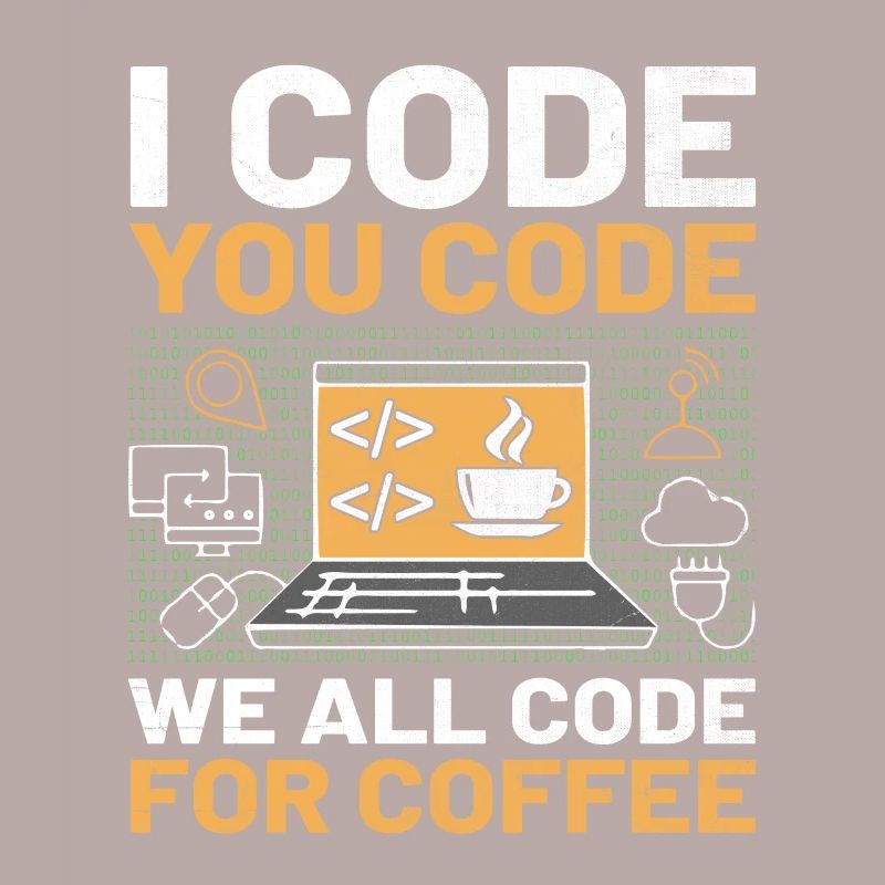Kaffee-Codierung Programmierer Programmierer Entwickler Nerd Coff