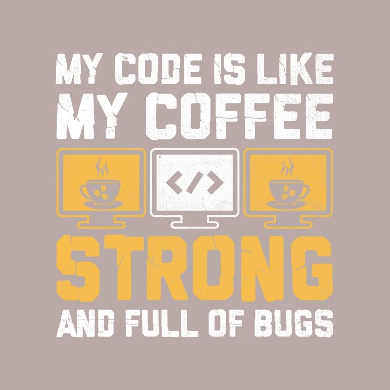 Kaffee-Codierung Programmierer Programmierer Entwickler Nerd Coff