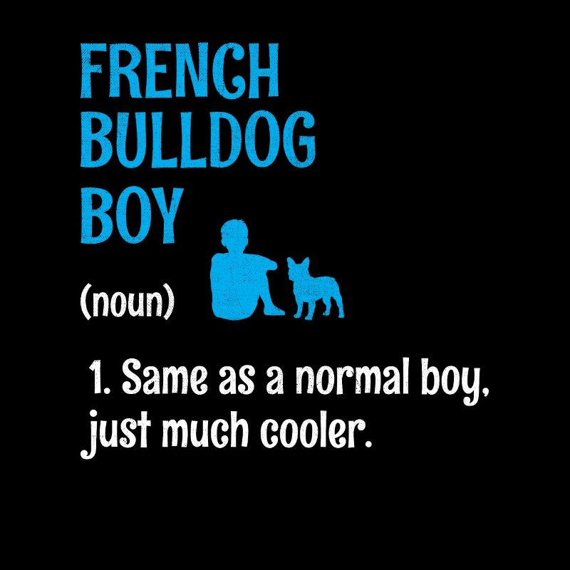 Bouledogue français garçon comme un garçon normal Juste beaucoup