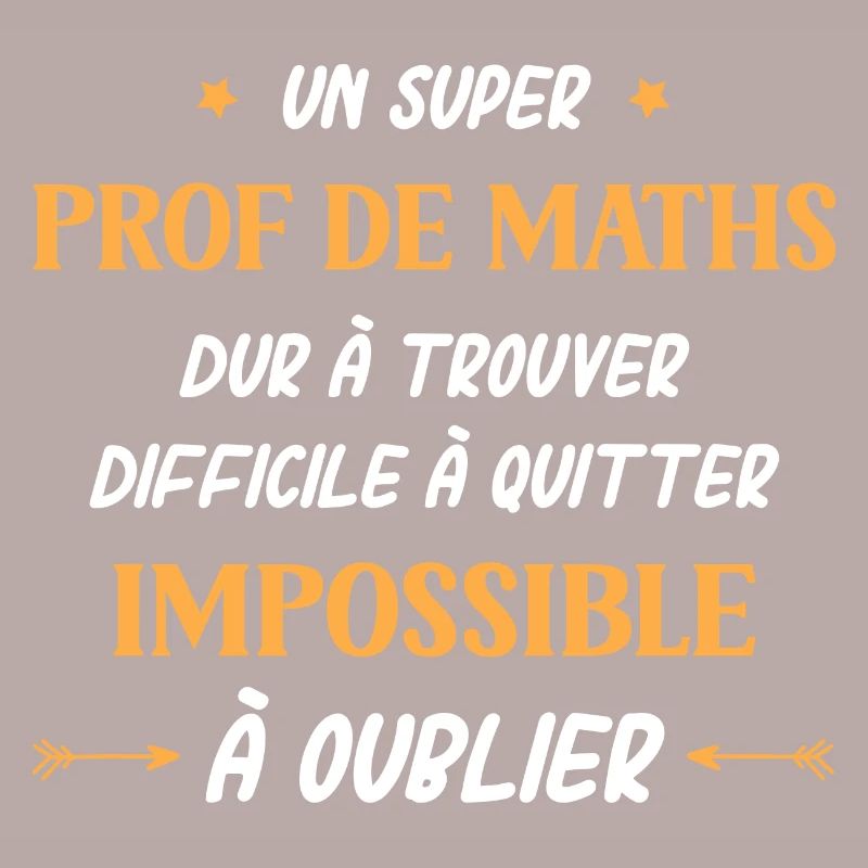 Super prof de maths