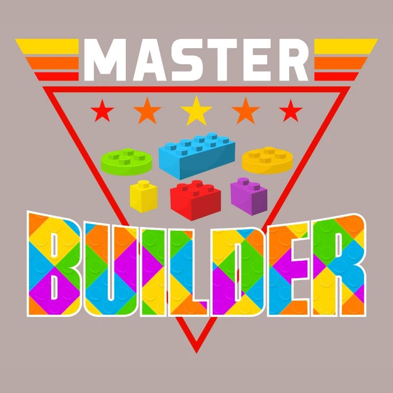 Pour Block Builder Dad Master Builder
