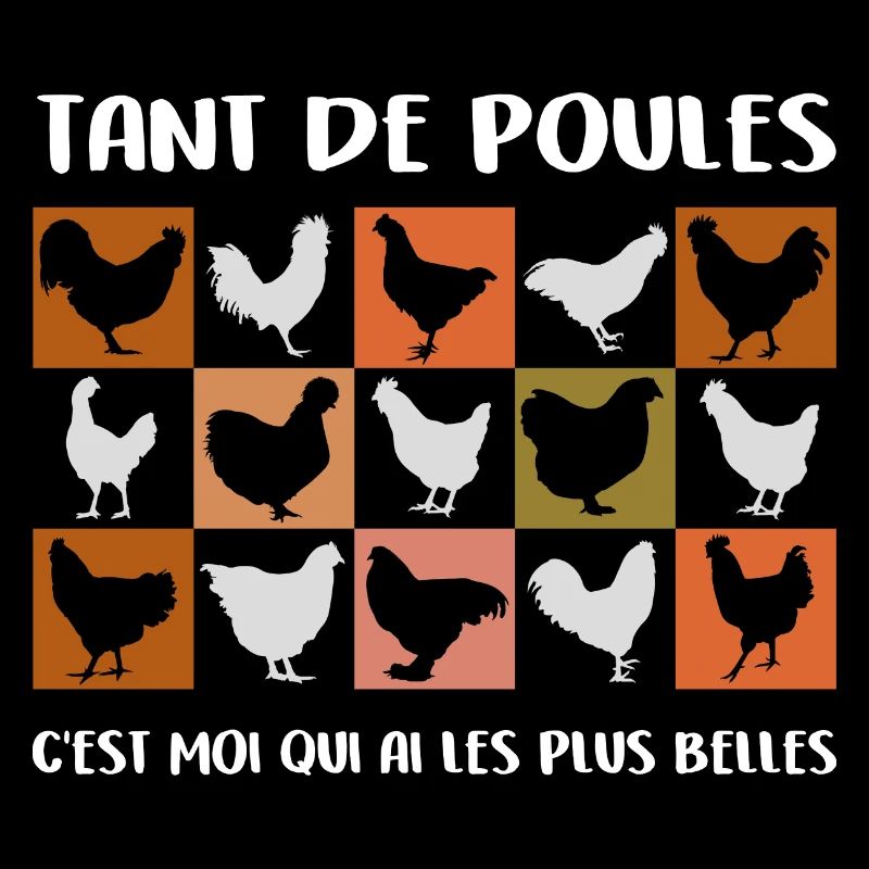 Les plus belles poules Graphique de poules