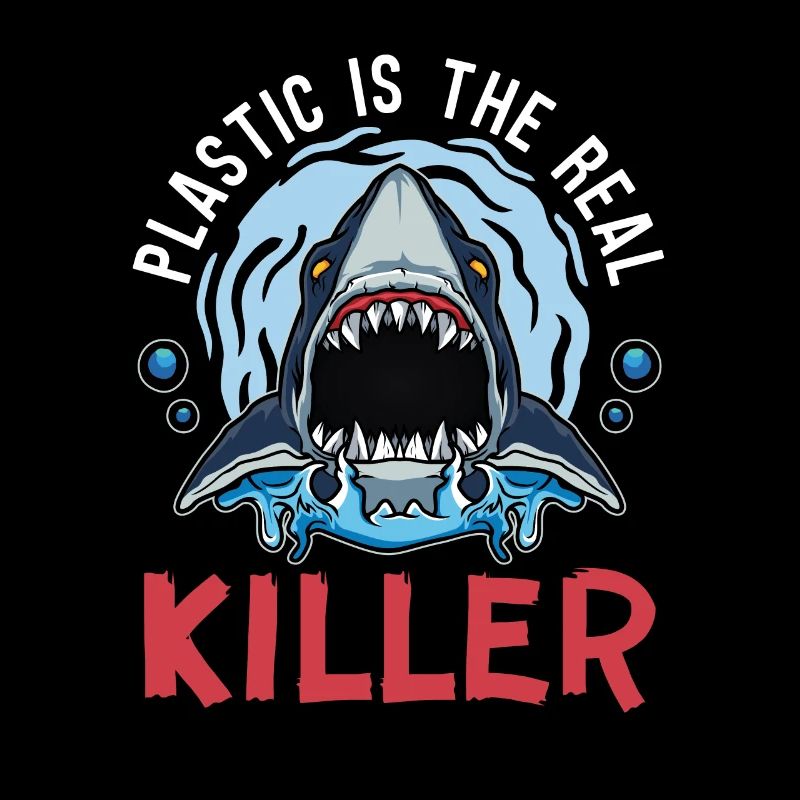 Plastic is the real killer for shark lovers