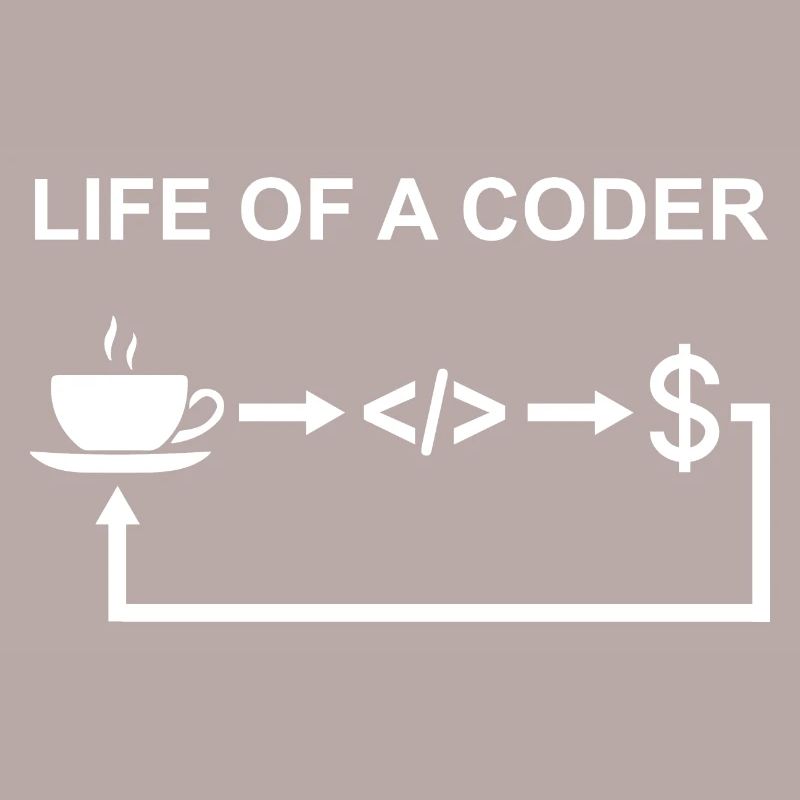 Life Of A Coder Software Developer Programmer Nerd