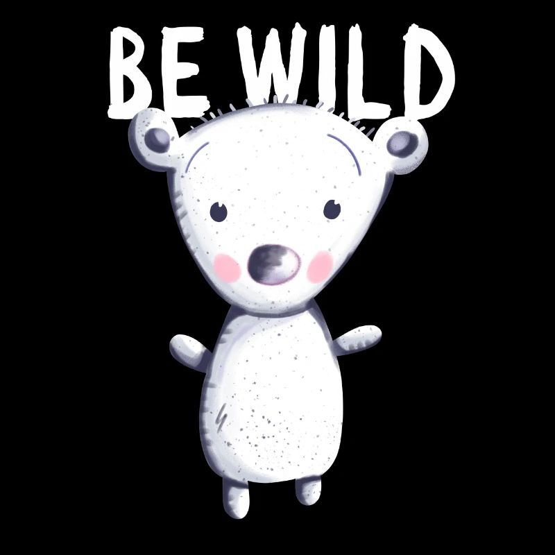 Be Wild Polar Bear - Bear - Bear - Teddy - Baby