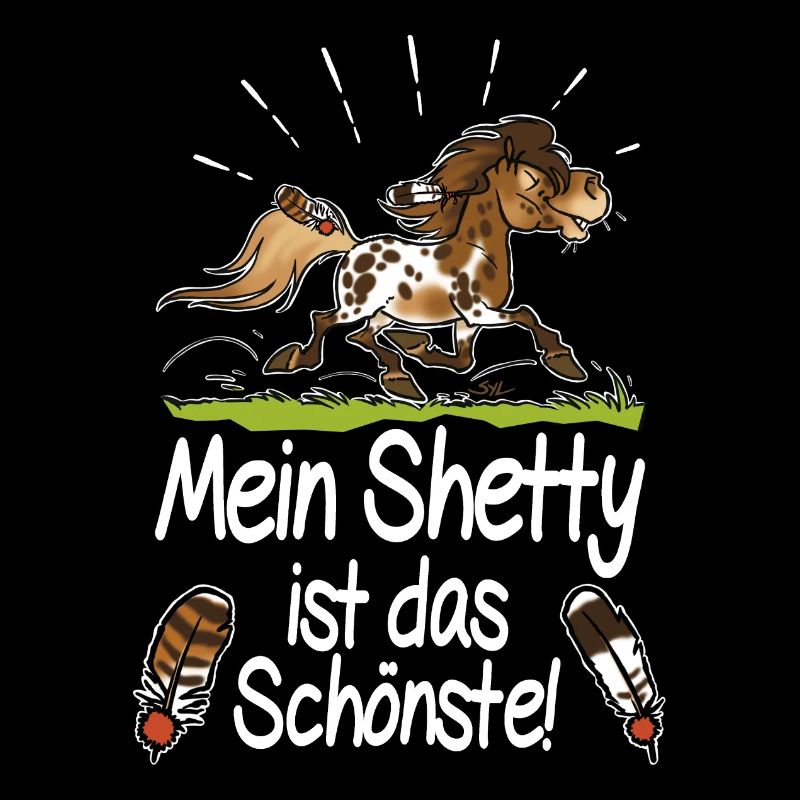 Mein Shetty das Schönste (Text weiss)