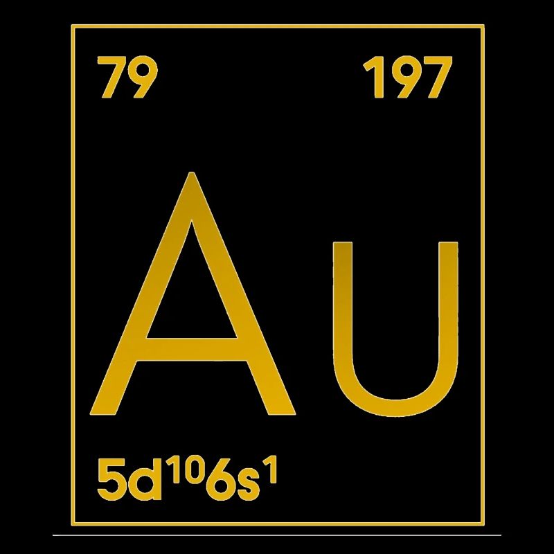 Guld som et element Aurum