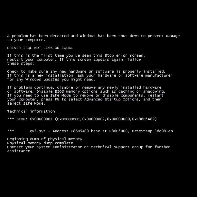 Blue Screen