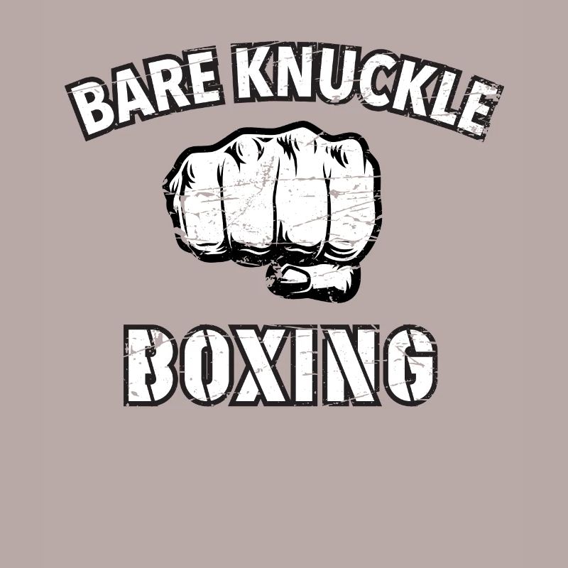 Bare Knuckle Boxing Boxer Faustkampf Kampfsport