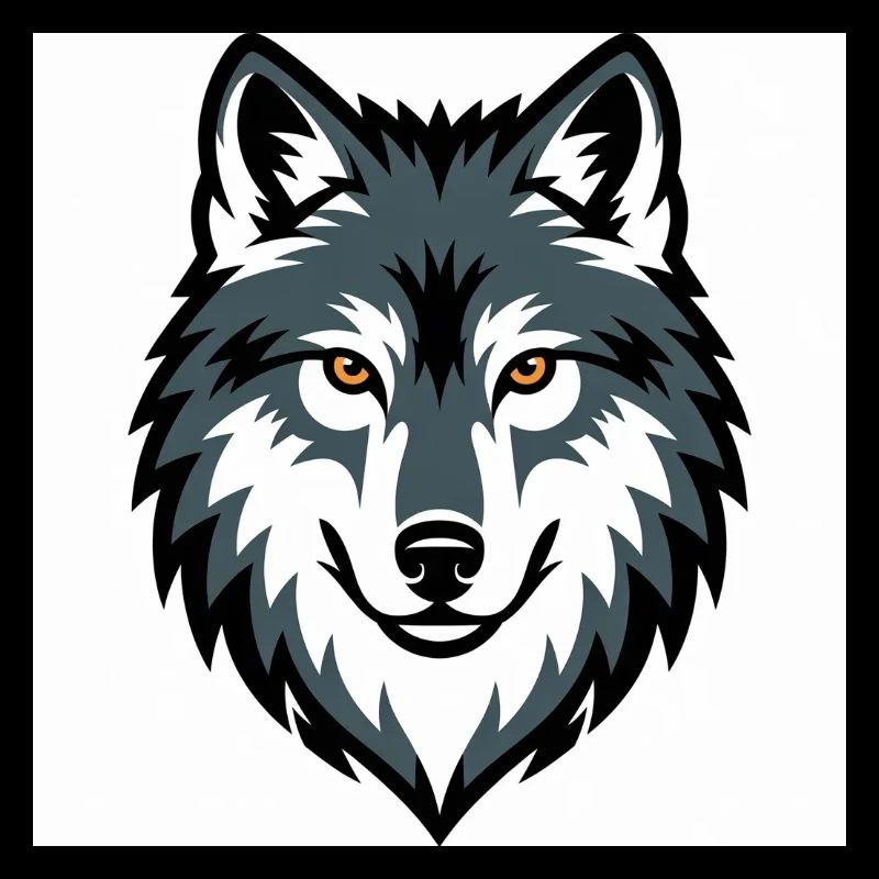 Wolf Graphic Emblem