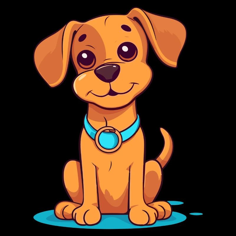 Conception de chien mignon pour les propriétaires de chiens