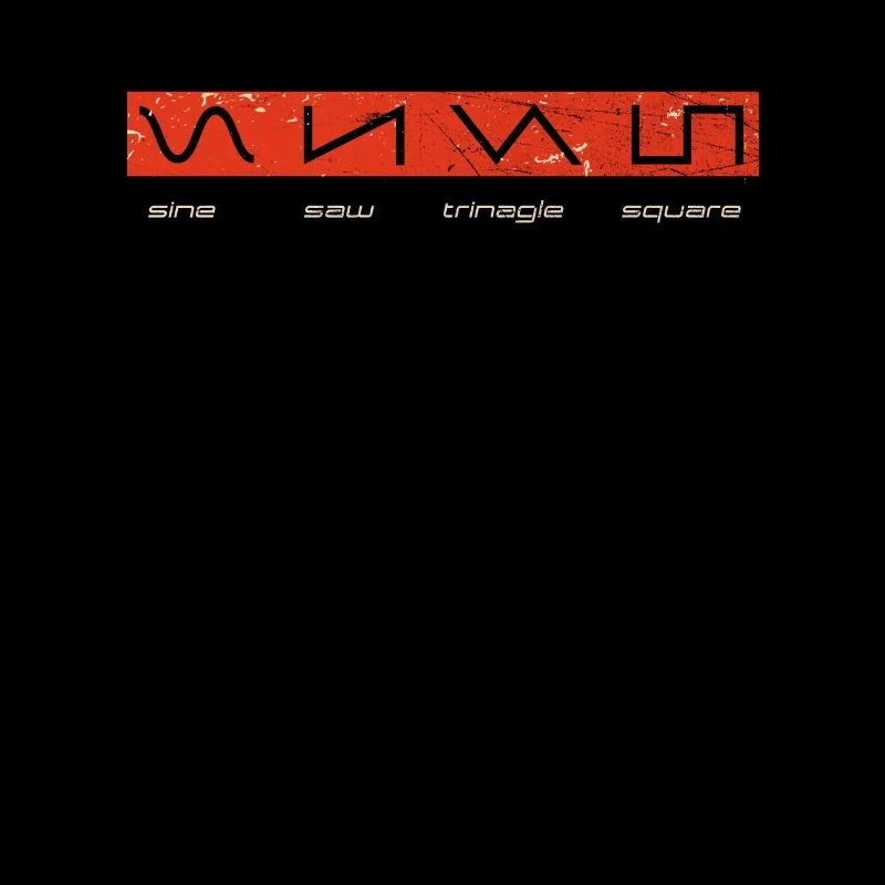 Audio Waveform design - Acid Nerd Synth 80s