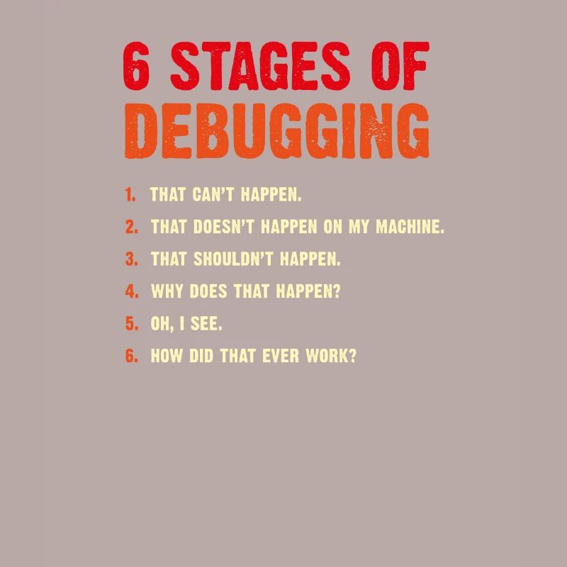 Développeur débogage Computer Scientist Geek Coder