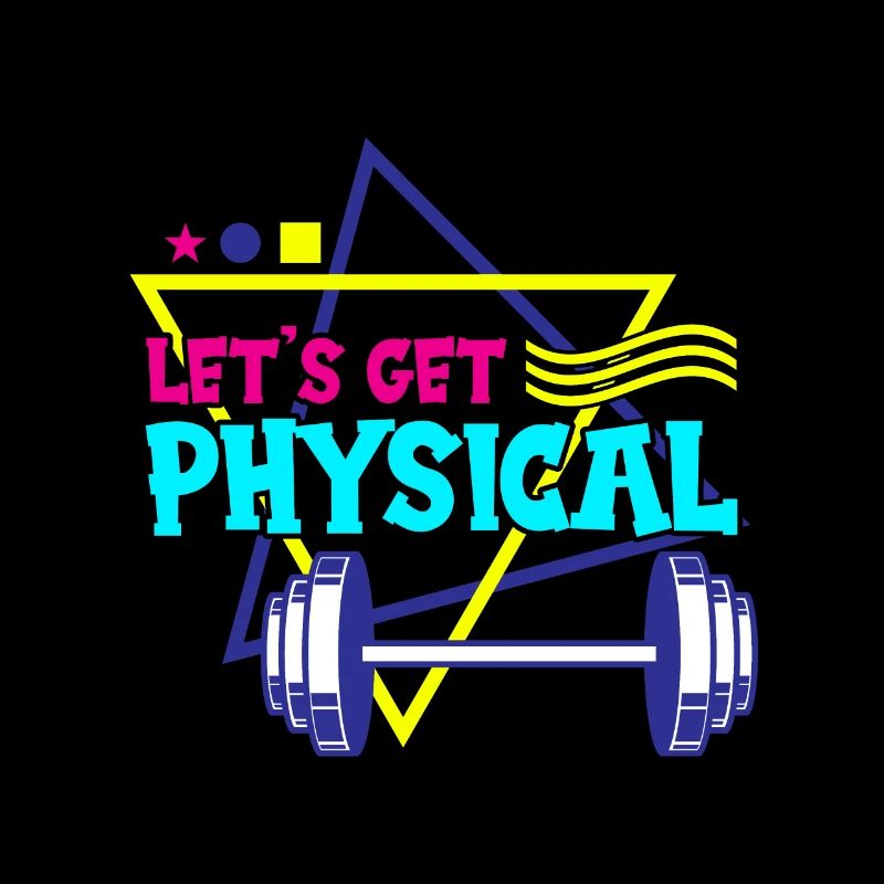 Let's Get Physical Vintage 80s Retro Workout