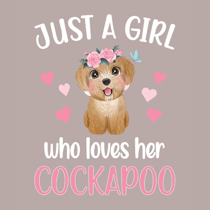 Cockapoo fille Cockapoo maman amoureux de chien