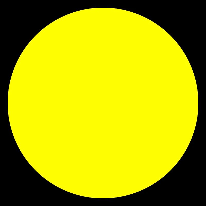 Circle yellow