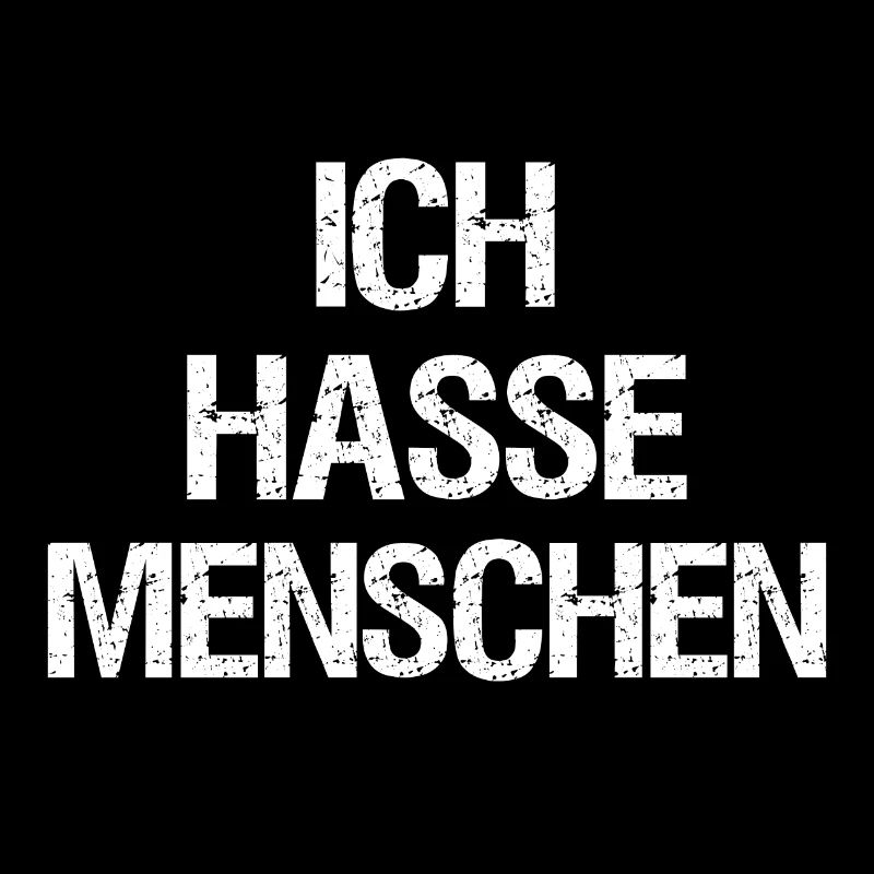 Ich hasse Menschen lustig Geschenkidee