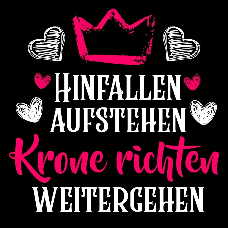 Hinfallen Aufstehen Krone richten weitergehen