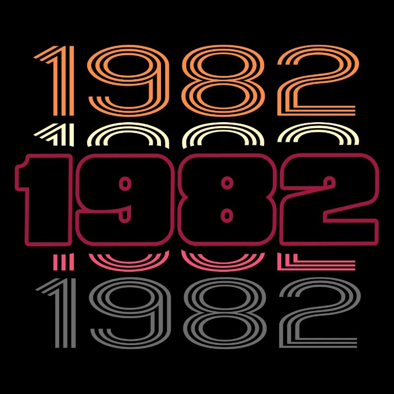 1982 geburtstag best retro party disco