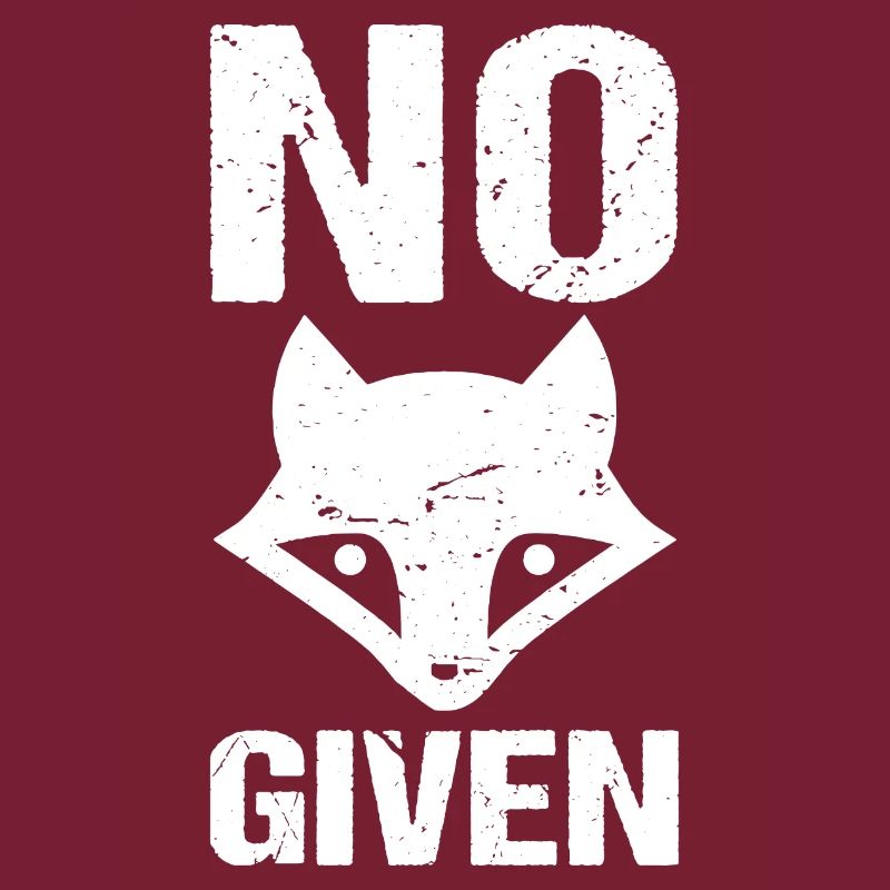 No Fox Given Funny Sayings Fox