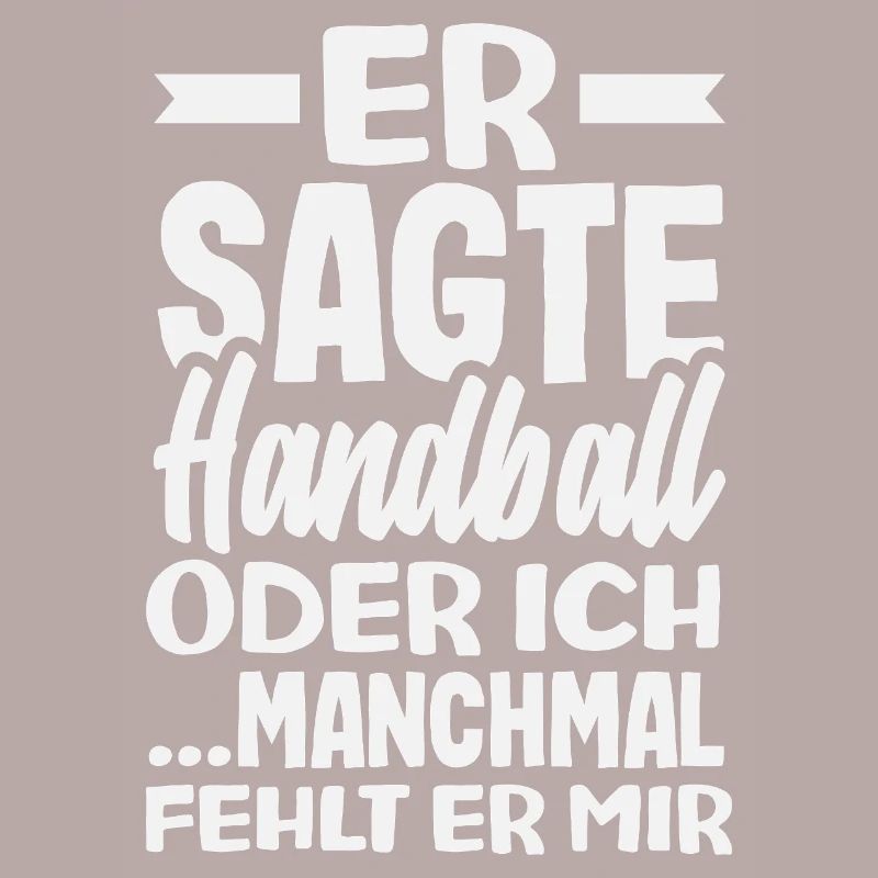 Handball oder ich – manchmal fehlt er