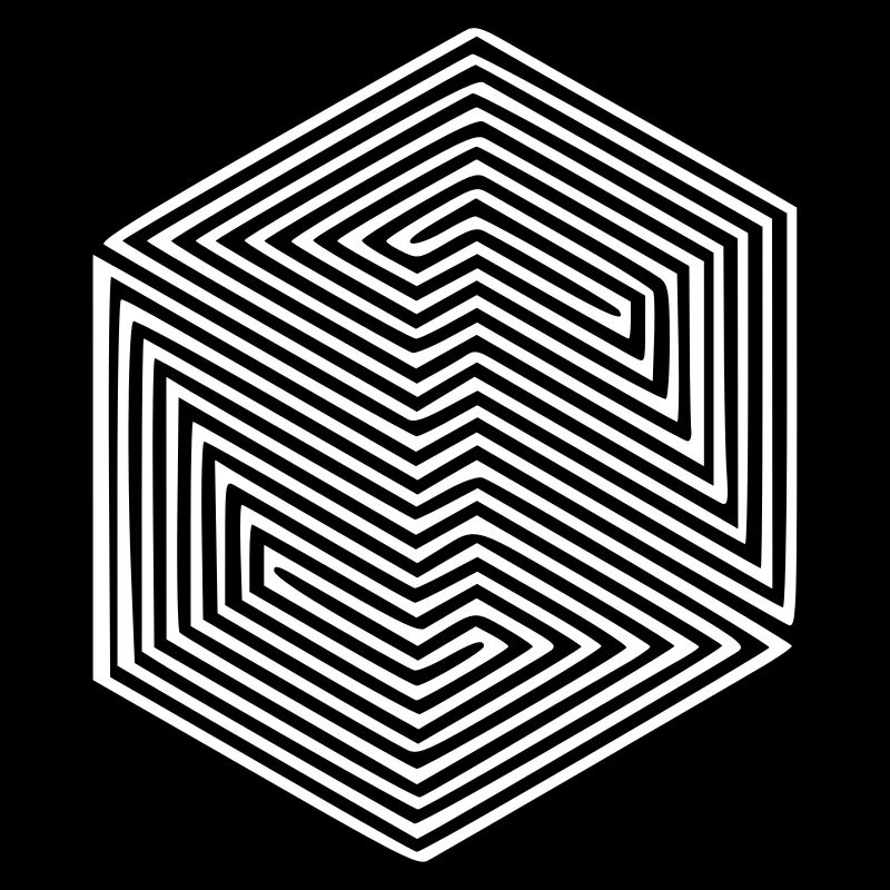 Illusion d'optique hallucination