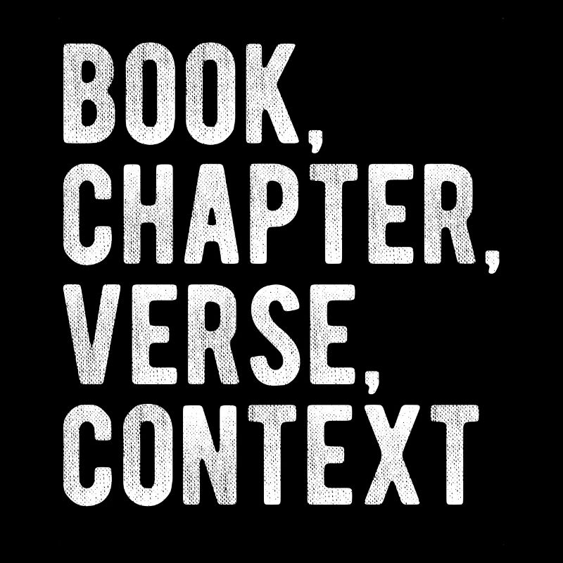 Tee-shirt contexte verset chapitre verset