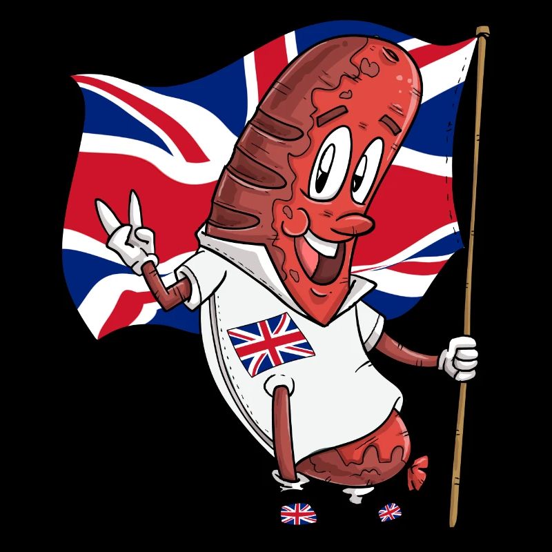 Bratwurst de porc anglais