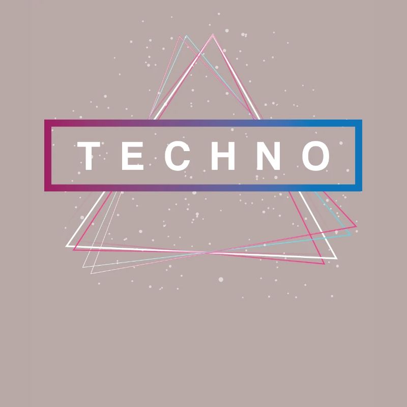 Techno triangle rave