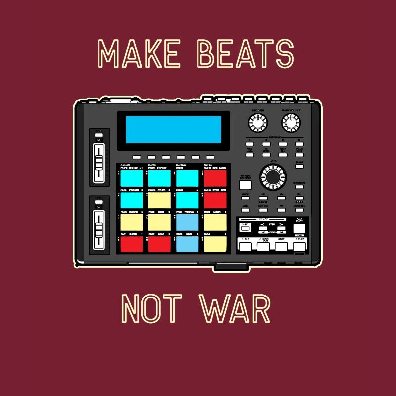 Drum Machine Dope Beat Rap Beatmaker Geschenk DAW