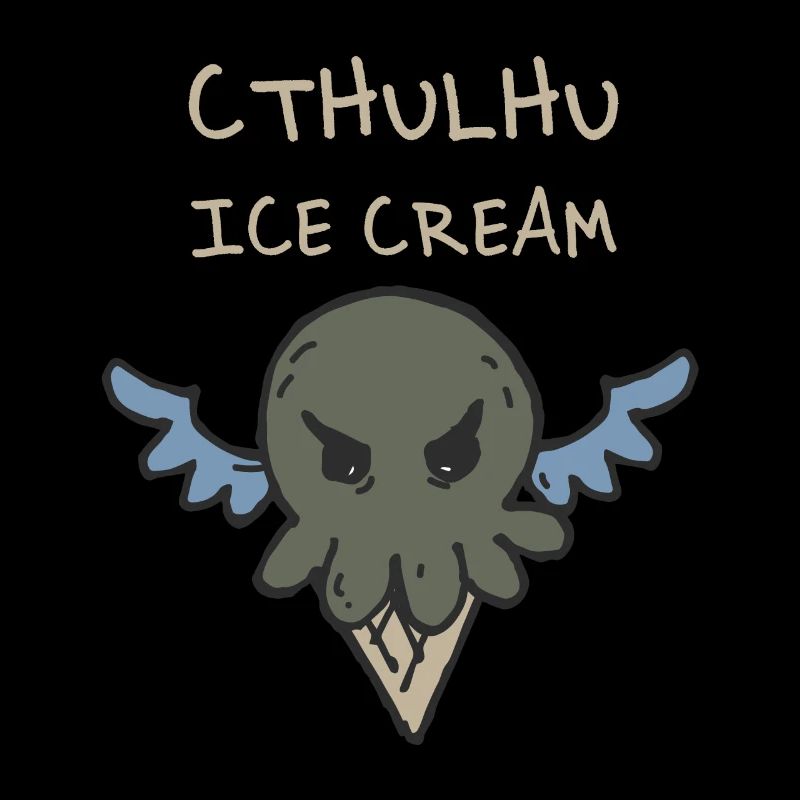 Crème glacée Cthulhu