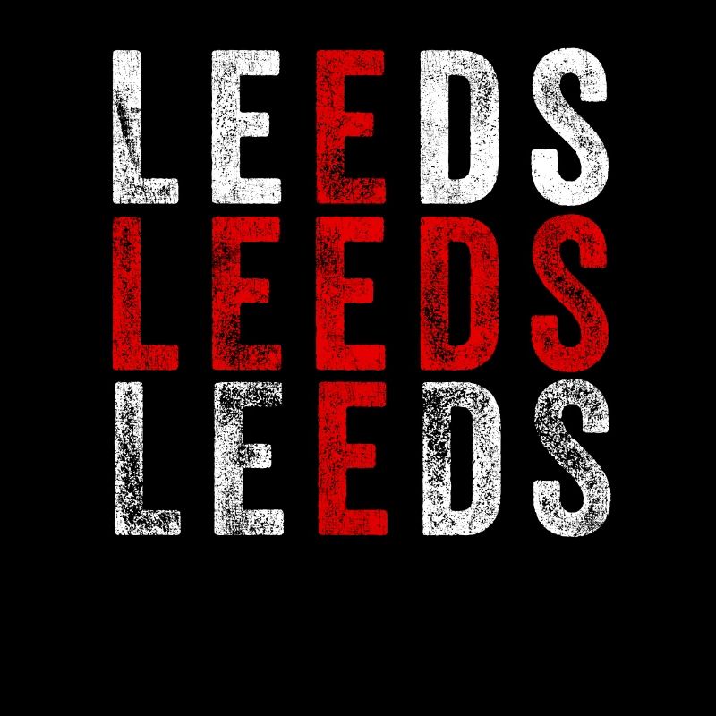 | de conception de Leeds | graphique du drapeau de Leeds England Royaume-Uni