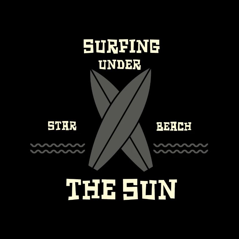 Surfing under the sun