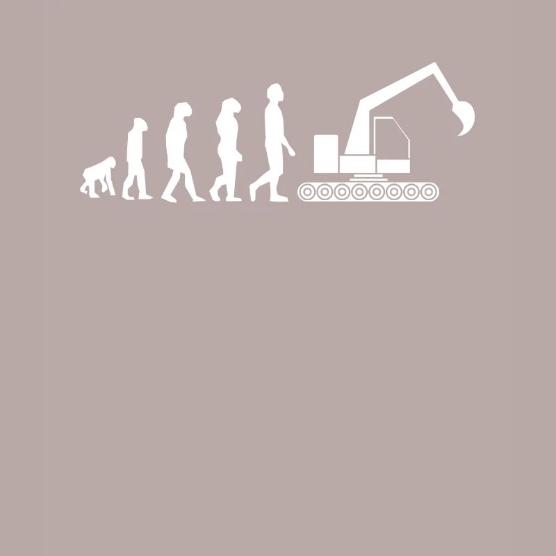 Evolution excavator operator excavator