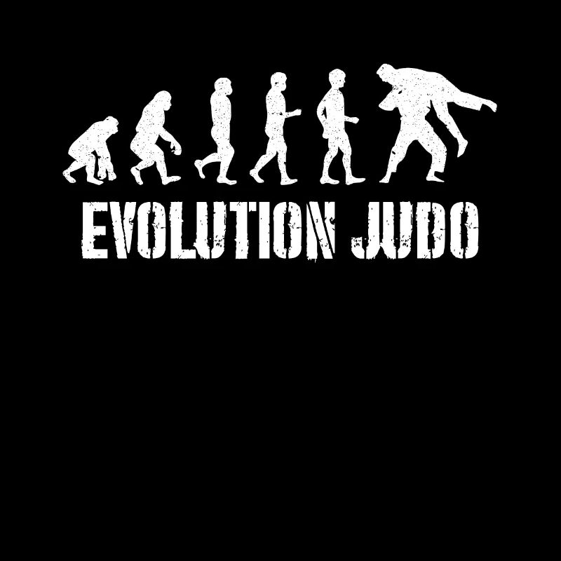Judo Judoka Evolution Self Defense Vintage