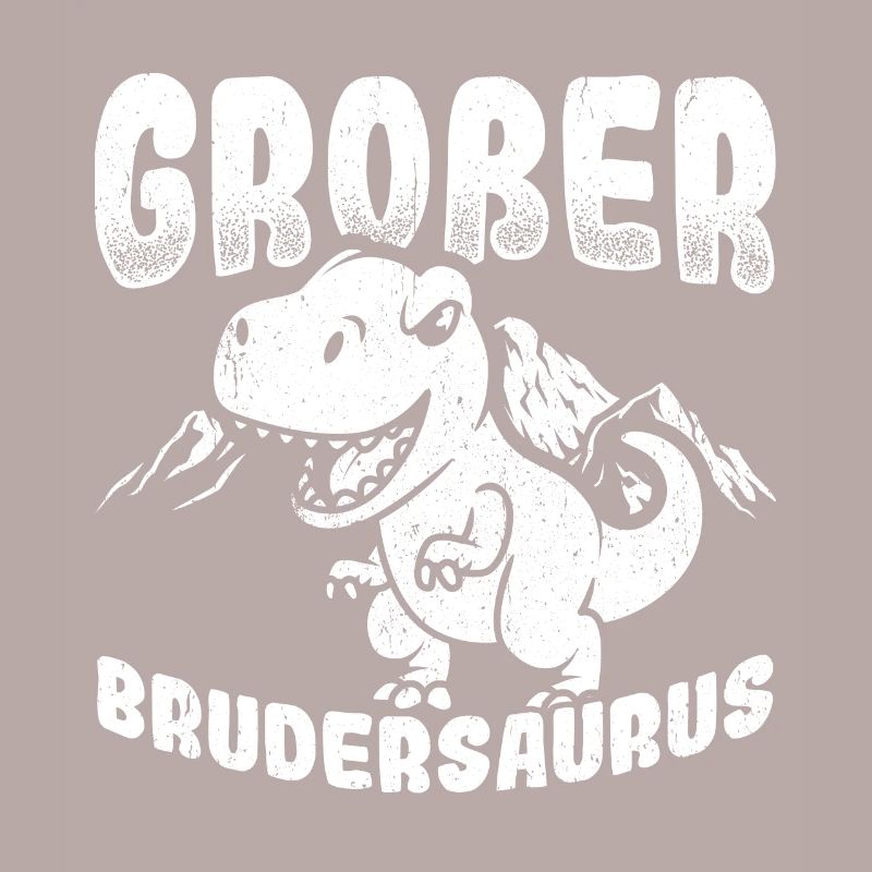 Großer Bruder Geschenk Brudersaurus T-Rex Dino