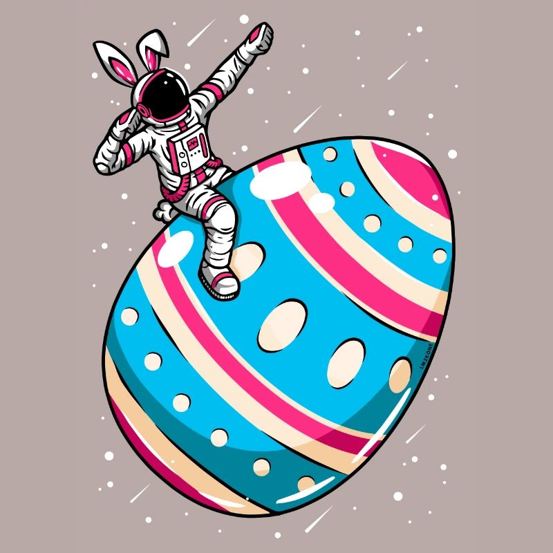 Astronaut - space easter egg