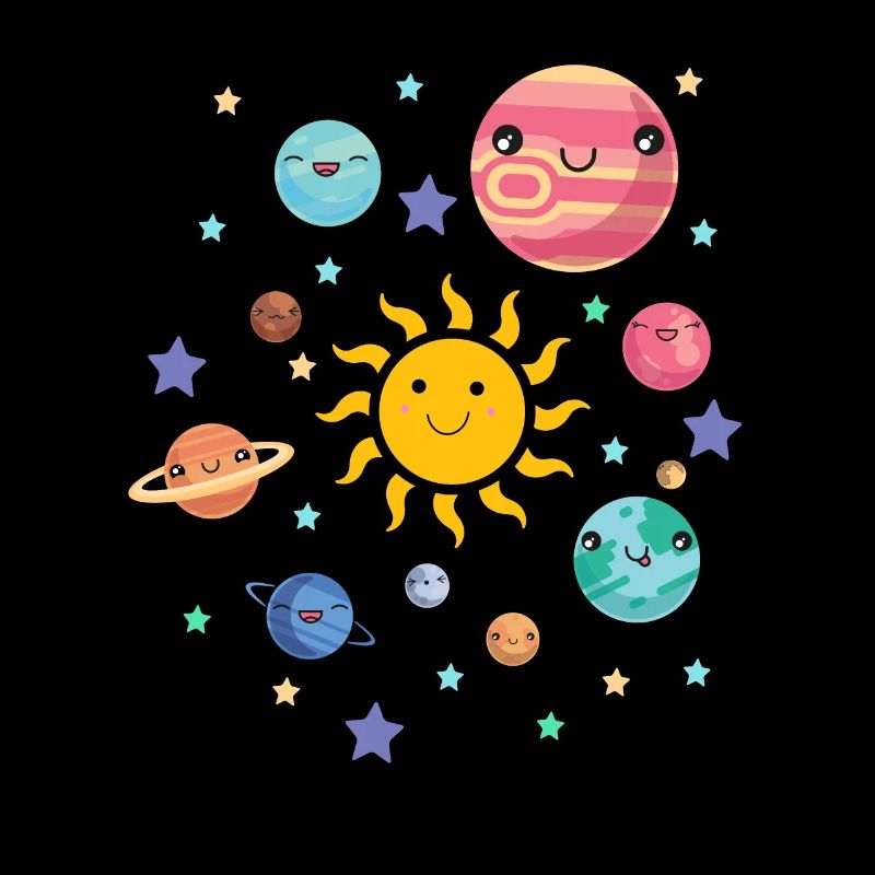 Planètes du système solaire astronomie spatiale enfants