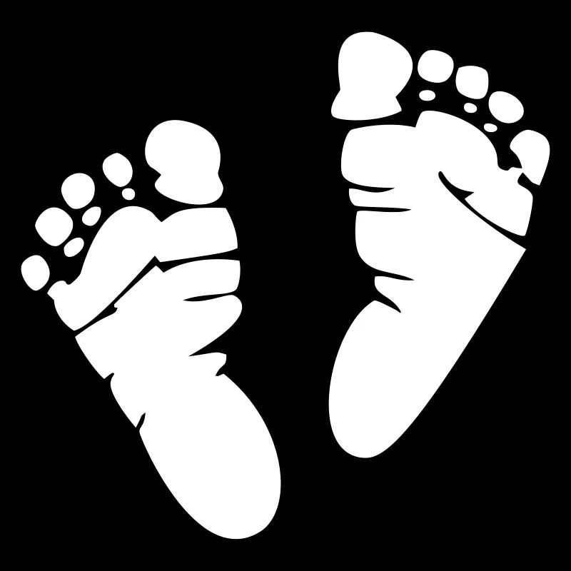 Bébé pieds empreinte bébé enceinte grossesse